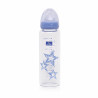 Biberon din sticla cu tetina anticolici, 240 ml, culori