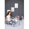 Fotoliu balansoar Eliza, Beige Daisy,10110142125