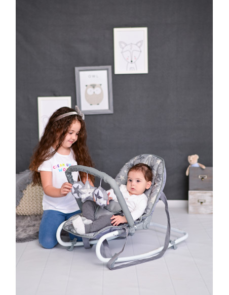 Fotoliu balansoar Eliza, Grey Koalas,10110142129