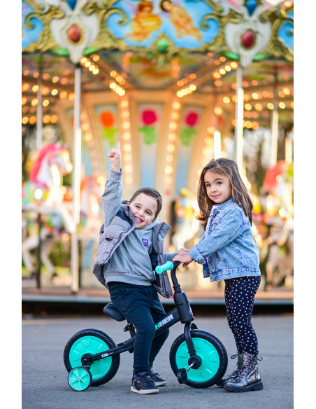 Bicicleta de echilibru 2in1, RUNNER cu pedale si roti