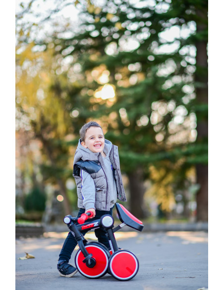 Tricicleta pentru copii, Buzz, complet pliabila, Red,10050600008