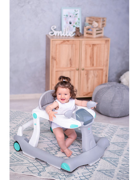 Premergator, 2in1 Rider, cu eurobaza, Grey,10120390001