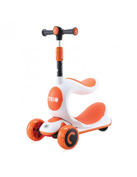 Trotineta pentru copii, Trio, 3 Ani+, roti cu leduri Trotineta pentru copii, Trio, 3 Ani+, roti cu leduri