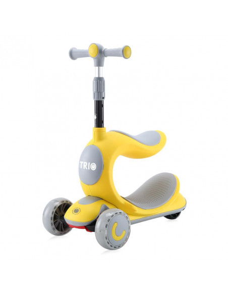 Trotineta pentru copii, Trio, 3 Ani+, roti cu leduri Trotineta pentru copii, Trio, 3 Ani+, roti cu leduri