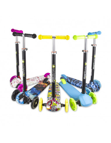 Trotineta pentru copii, Yuppee, 3 Ani+, roti cu lumini