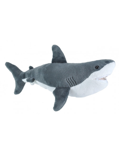 Marele Rechin Alb - Jucarie Plus Wild Republic 30 cm,WR22485