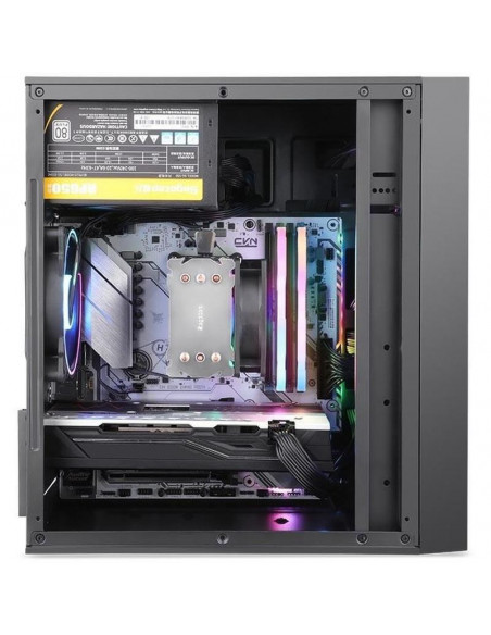 Carcasa Segotep Knight W1, 500W, black,KNIGHT-W1-BK
