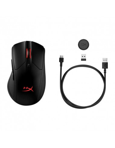 4P5Q4AA,Mouse HP HyperX Pulsefire Dart Gaming, Wireless, Negru