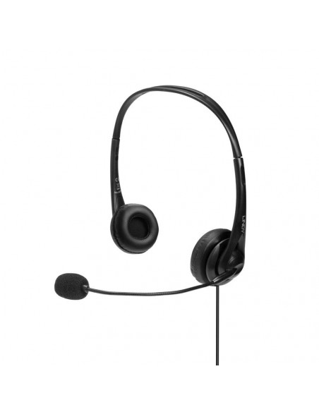 Casti Lindy LY-42870 USB Stereo cu microfon, negru,LY-42870