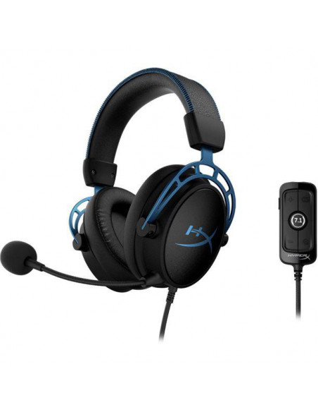 4P5L3AA,Casti Gaming HP HyperX Cloud Alpha S, cu fir, negru