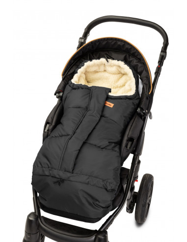 Sac de iarna Sensillo 3 in 1 lana Negru,SILLO-8478