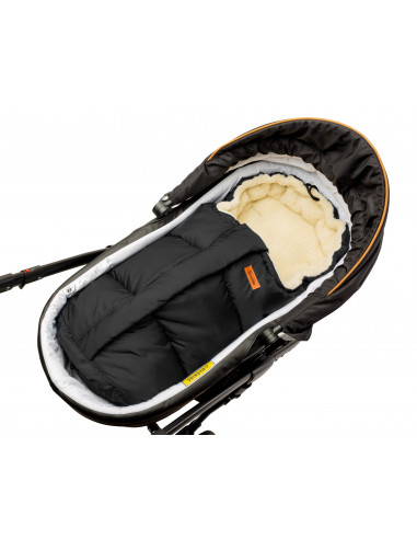 Sac de iarna Sensillo 3 in 1 lana Negru,SILLO-8478