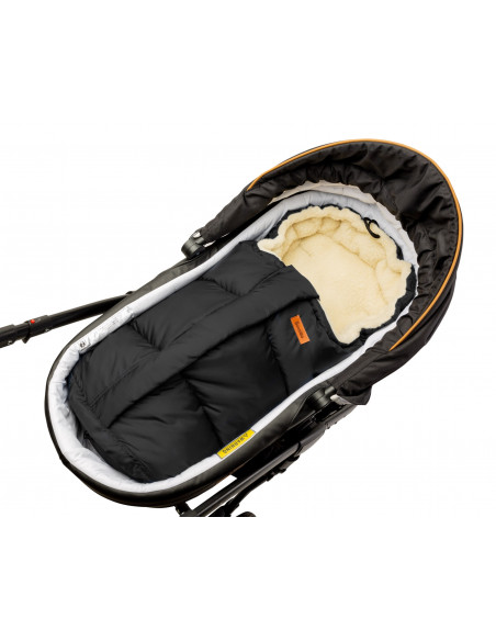 Sac de iarna Sensillo 3 in 1 lana Negru,SILLO-8478