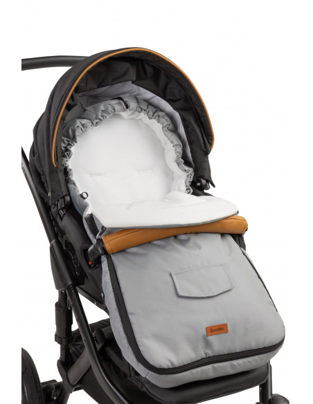 Sac de iarna Sensillo POLAR Gri Deschis 95X40 cm,SILLO-804