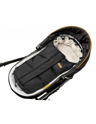 Sac de iarna Sensillo 3 in 1 POLAR Negru/Bej,SILLO-847