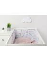 Protectie interioara de bumbac 100% pentru patut Sensillo VAFA