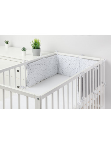 Protectie interioara de bumbac 100% pentru patut Sensillo VAFA