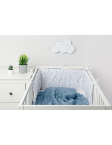 Protectie interioara de bumbac 100% pentru patut Sensillo VAFA