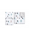 Set plapuma si perna 130x100cm/60x40 cm Sensillo KARO Plus