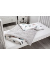 Set plapuma si perna 130x100cm/60x40 cm Sensillo KARO Plus