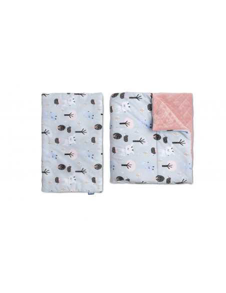 Set plapuma si perna 130x100cm/60x40 cm Sensillo KARO Plus