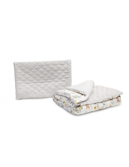 Set plapuma si perna 130x100cm/60x40 cm Sensillo KARO Plus