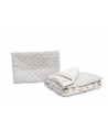 Set plapuma si perna 130x100cm/60x40 cm Sensillo KARO Plus