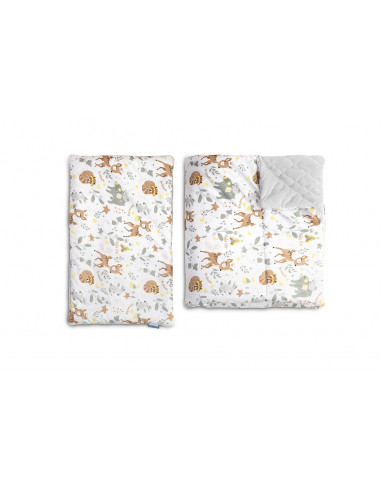 Set plapuma si perna 130x100cm/60x40 cm Sensillo KARO Plus