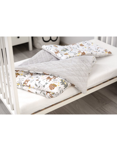 Set plapuma si perna 130x100cm/60x40 cm Sensillo KARO Plus