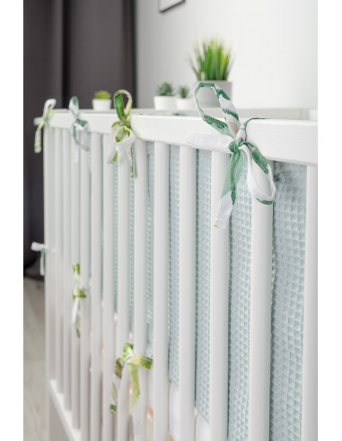 Protectie interioara de bumbac 100% pentru patut Sensillo VAFA