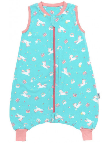 Sac de dormit cu picioruse Unicorn 80 cm 0.5 Tog,BEB-EU631-05
