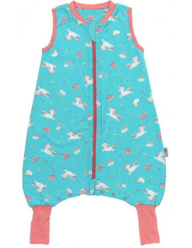 Sac de dormit cu picioruse si talpa antiderapanta Unicorn 80 cm