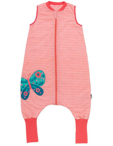 Sac de dormit cu picioruse si talpa antiderapanta Butterfly 90