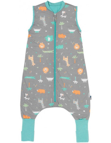 Sac de dormit cu picioruse si talpa antiderapanta Safari 110 cm