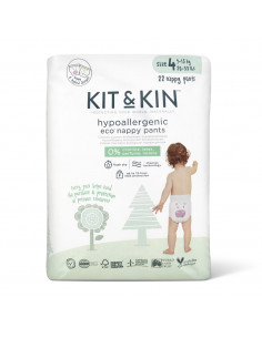Scutece Hipoalergenice Eco Kit&Kin Pull Up Maxi, Marimea 4 2