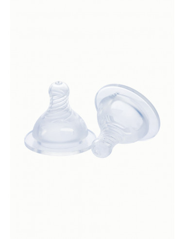 Tetina cu Flux Natural Lola&Lykke 0 luni+ (2buc),TN-CJ-NIPPLE0