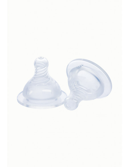 Tetina cu Flux Natural Lola&Lykke 0 luni+ (2buc),TN-CJ-NIPPLE0