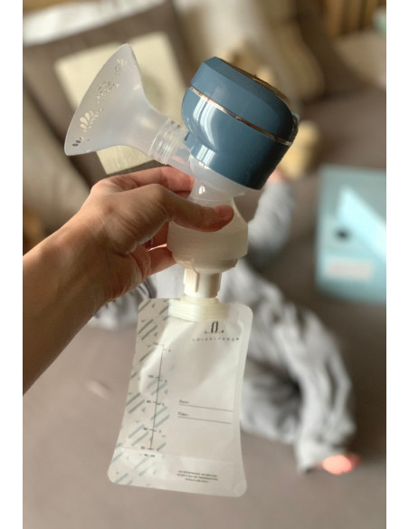 Pungi pentru Stocarea Laptelui Matern Lola&Lykke (10 buc) cu