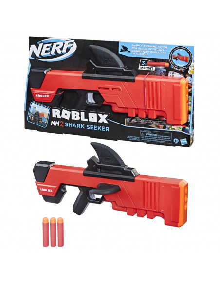 Nerf Blaster Roblox Mm2 Shark Seeker,F2489