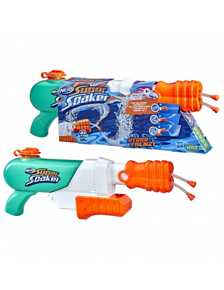 Blaster Cu Apa Nerf Super Soaker Hydro Frenzy,F3891