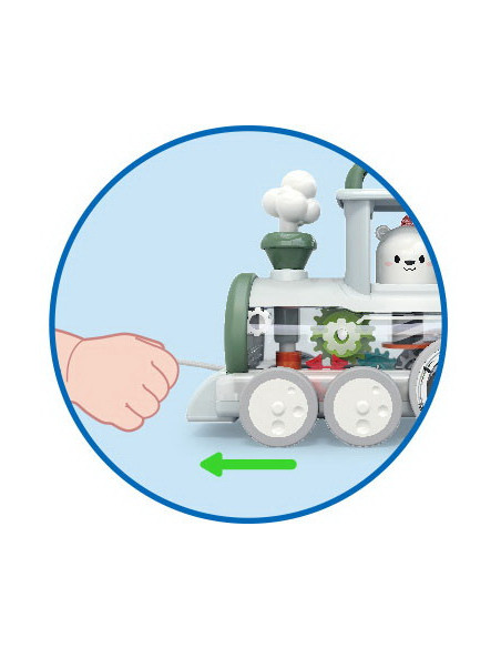 Locomotiva Cu Mecanism Steam,E7995