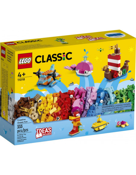 Lego Classic Distractia Creativa In Ocean 11018,11018