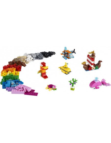 Lego Classic Distractia Creativa In Ocean 11018,11018