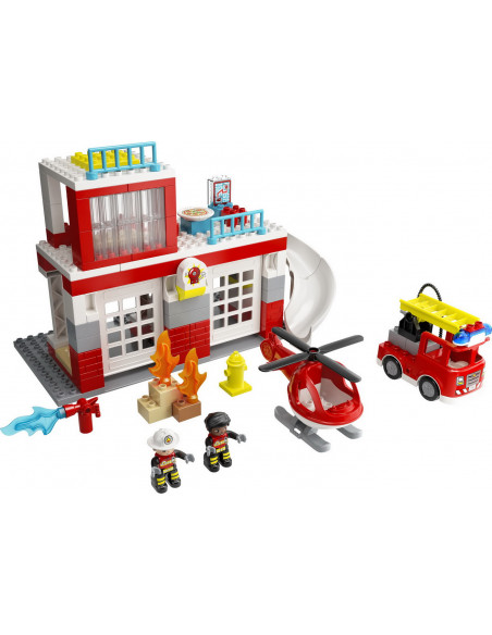 Lego Duplo Statia De Pompieri Si Politie 10970,10970