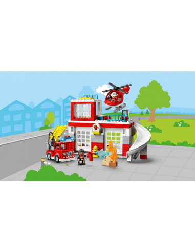 Lego Duplo Statia De Pompieri Si Politie 10970,10970