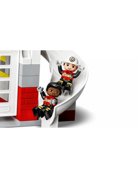 Lego Duplo Statia De Pompieri Si Politie 10970,10970