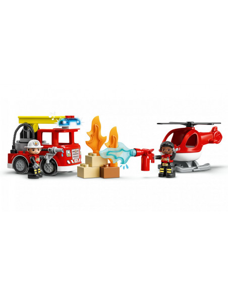 Lego Duplo Statia De Pompieri Si Politie 10970,10970
