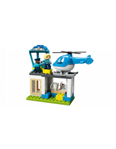 Lego Duplo Sectie De Politie Si Elicopter 10959,10959
