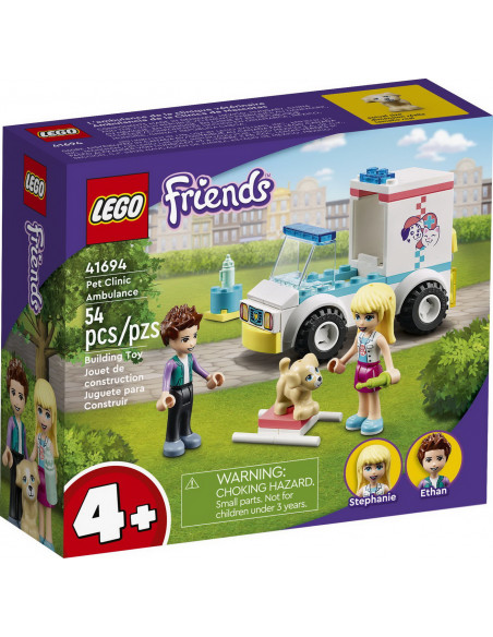 Lego Friends Ambulanta Clinicii Animalutelor 41694,41694