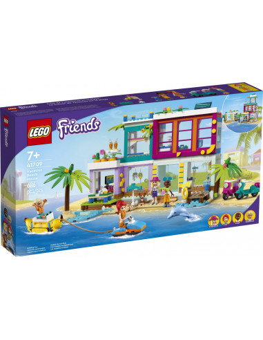 Lego Friends Casa De Vacanta De Pe Plaja 41709,41709